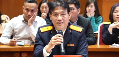 Phó tổng cục trưởng Đăng Ngọc Minh