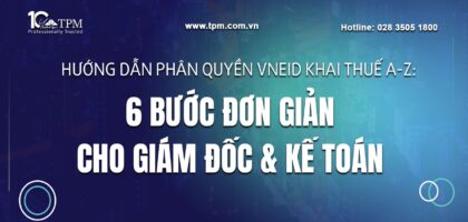 phân quyền khai thuế VneID